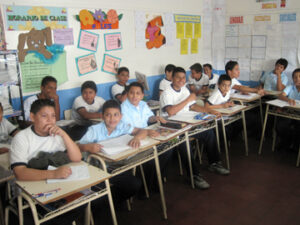 Santa Luis Students